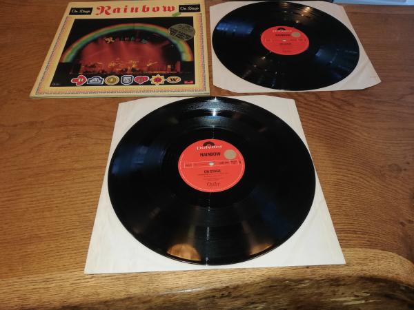 Rainbow On Stage 1977 Polydor 2675142 Deutsche Doppel Pressung VG/VG+